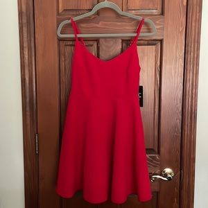 - Women’s Lulus red party mini dress Sz S NWT
